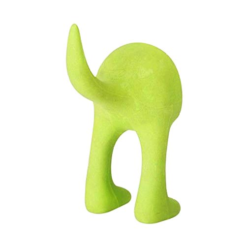 IKEA verde BASTIS perro cola gueco - goma suave - de cola artisanti
