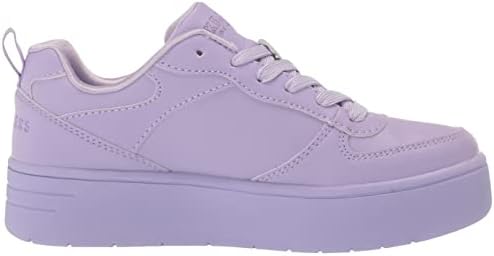 Skechers Kids Girls Court High-Color Zone Sneaker, Lavender, 5 Big Kid | Image 5