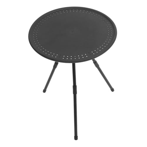 Table pliante ronde réglable et portable au design robuste - 2