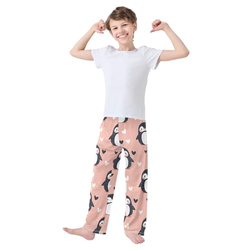 Pajama Bottoms, Pajamas Pant Cute Penguins Cartoon Lounge Wear Casual Sleep Long Pants Soft Pjs Sleepwear2