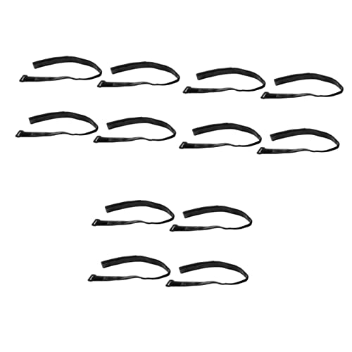 SUPVOX 12pcs Bike Wheel Strap Nonslip Bundling Belts for Easy Fixing for Snowboards Yoga Mats and More Strong Grip Design