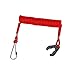 STONCEL 2PC Safety Boat Motor Outboard Kill Switch Key Lanyard Ignition Red