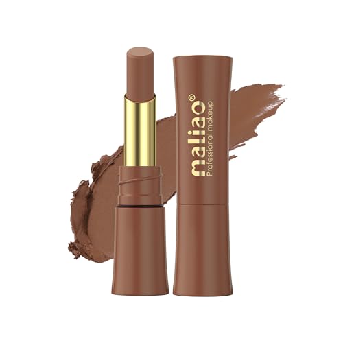 Image of Maliao Matte Lipstick - Non-Transfer, Long-Lasting, High-Pigment, 3.5g (Shade 15, Medium)