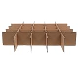 Conception conviviale : faciles à installer et à utiliser, ces séparateurs rendent l’emballage efficace et simple. séparateur pour verre, organiseur de chaussettes pour tiroir