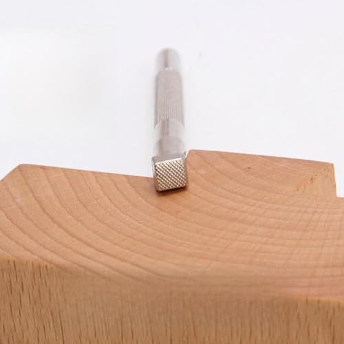 UUBHE Herramientas de punzonado Impresas para artesanía de Cuero, Herramienta de Grabado y Estampado de Cuero de Vaca para Coser a Mano