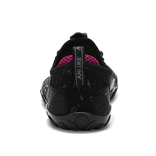 ANLUKE Mens Womens Water Shoes Swim Shoes Aqua Shoes Barefoot Quick-Dry Beach Surf Water Sports Shoes 5