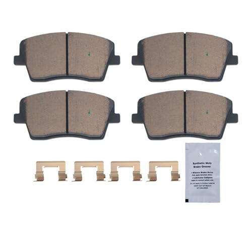 Image of HUSCH D2137 Front Ceramic Brake Pads Kit Fit For Volvo XC40 2019-2025