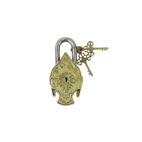 Cadenas pour armoire de bureau DEVKI mini fermoir vintage avec clé