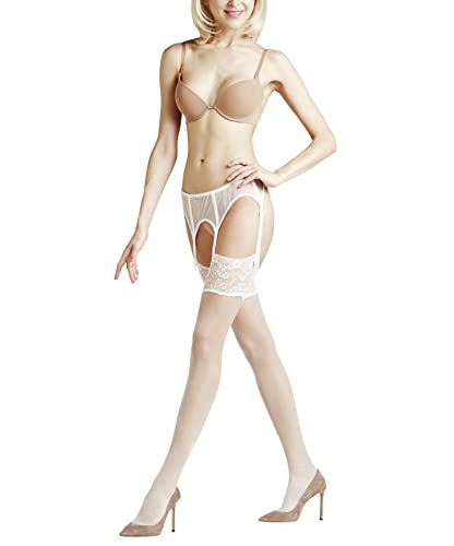 Bas autofixant FALKE Seidenglatt 15 DEN brillant avec couture fine aux orteils