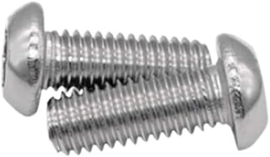 2/10/50pcs Pin Security Screw M3 M5 M10 A2 Stainless Steel Torx Button Head Tamper Proof(X6mm,M3 50pcs)