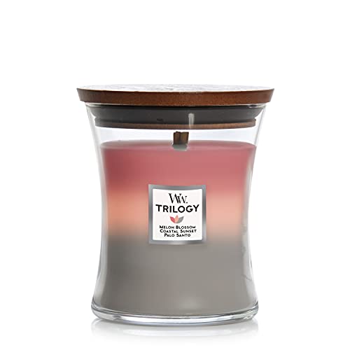 Woodwick Shoreline Medium Hourglass Trilogy Candle, 9.7 Oz. #TOP19