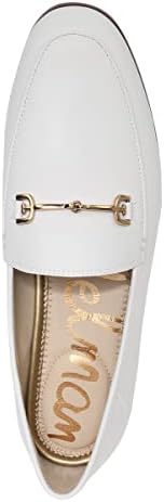 Sam Edelman Women's Loraine Loafer, Bright White Leather, 9 | Image 6