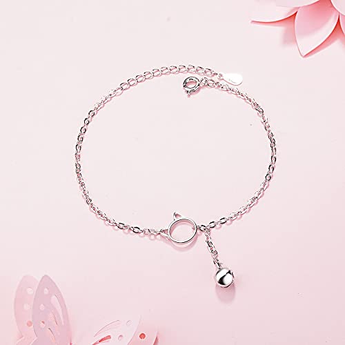 Breloque chat anti-ternissement pour bracelets de filles