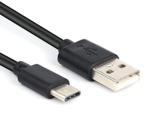 PowerHOOD 3FT USB Type C Cable Compatible with Therabody TheraFace PRO Microcurrent Facial Device Face Massager TF02220-01/ TheraFace LED Skincare Mask TF03618-01 Repalcement Type C Charger Cord