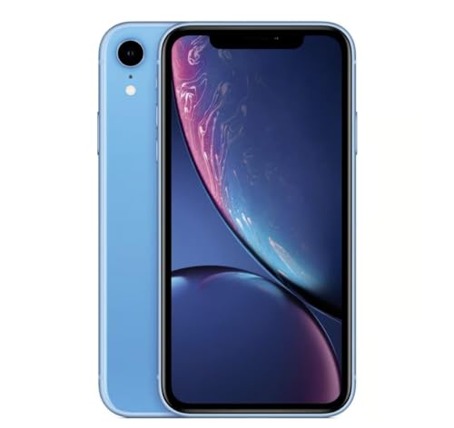 Image of Apple iPhone XR, US Version, 64GB, Blue - Unlocked (Renewed)