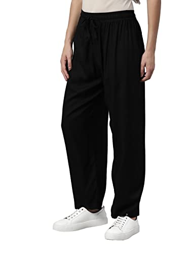 Image of TWIN BIRDS Viscose Fabric Kurti Pant /Trousers with Functional Pocket for Women