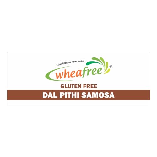 Wheafree Gluten Free Dal Pithi Samosa - 500g | Crunchy and Delicious | Best Tea Time Snacks, Healthy and Nutritious | Mildly Spiced Indian Savory Snack | 100% Vegetarian