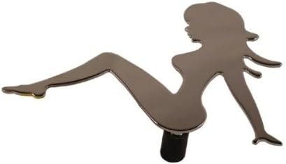 Barjan 0486306L - Chrome Sitting Lady 33M Lug Nut Cover