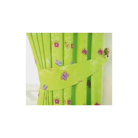Girls Fairytale Princess Butterfly Curtains Cover