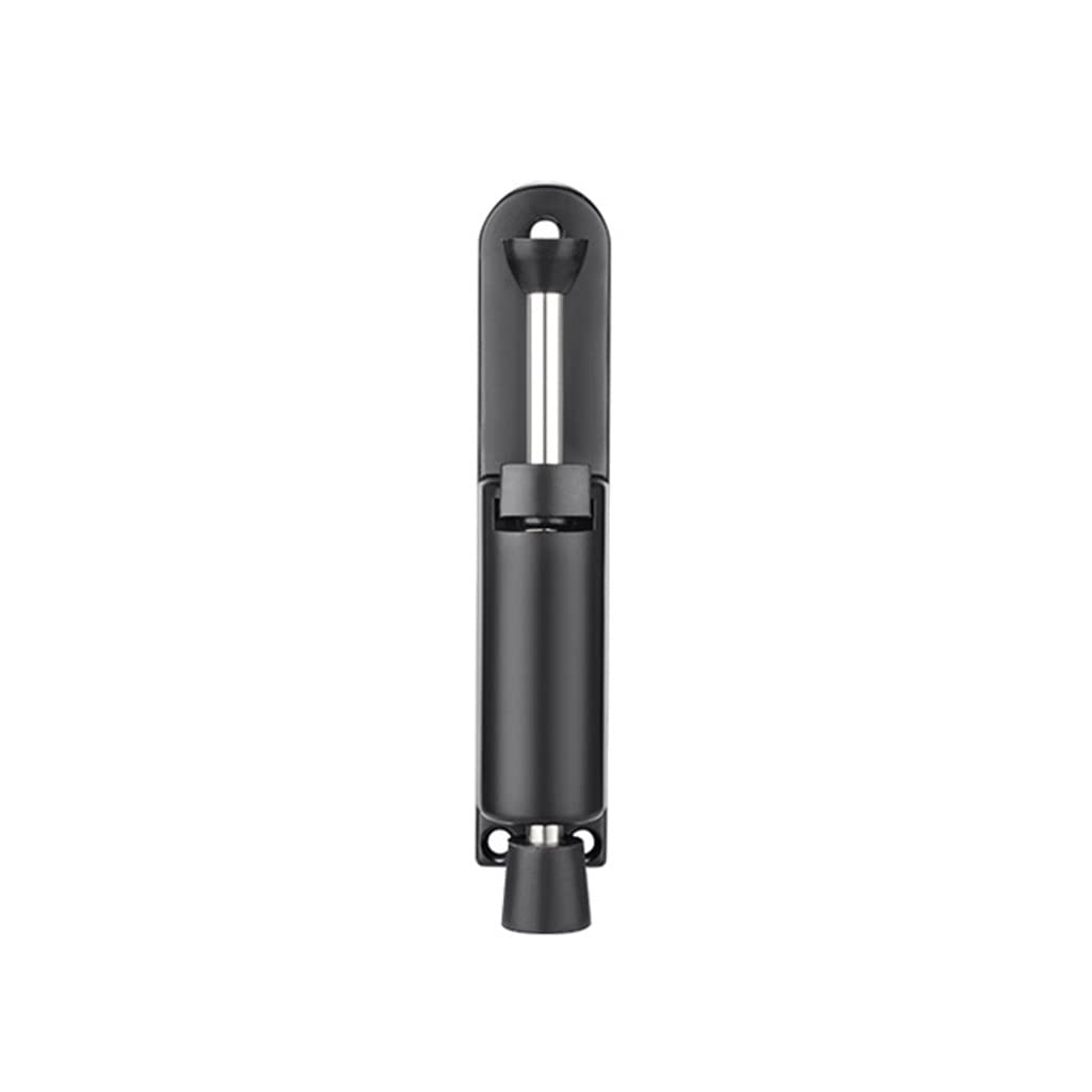 Door Stopper,Doorstops,Foot, Locator,Invisible Anti-Collision,Stop The at Will,Block Large(Nero)