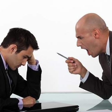 CONSTANT CRITICISM HAS NOTHING TO DO WITH WORK - IT'S THE BAD BRAIN OF THE BOSS
