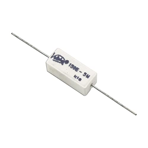 Image of 150 Ohm (Ω) 5 Watt Fusible Ceramic Cement Power Resistor Pack of 5pcs