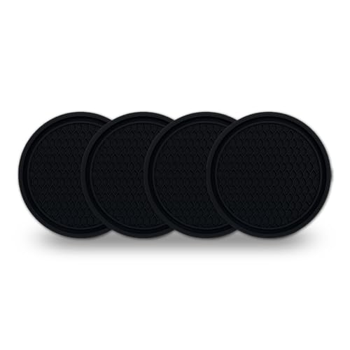Msyuusr 4PCS Car Cup Holder Coaster, Universal Accesorio Auto