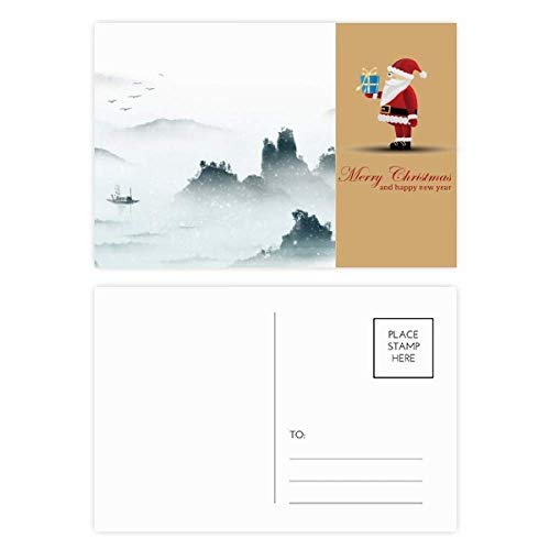 Cartes postales motif Père Noël à envoyer en famille pour réchauffer les cœurs en hiver