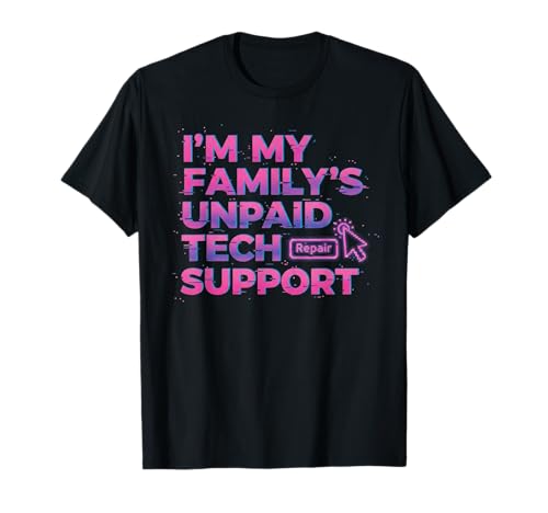 Funny Computer Nerd IT Support Geek for Programmers &Gamer T-Shirt