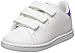 adidas Stan Smith CF I, Scarpe da Ginnastica Unisex-Bambini, Ftwr White/Ftwr White/Silver Met, 24 EU