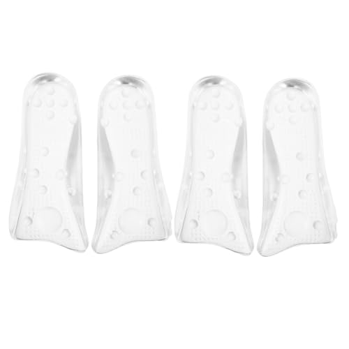 2 pares de plantillas de gel de silicona para zapatos miniatura 1