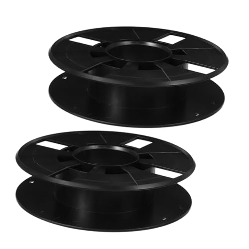 POPETPOP 2pcs Electric Cord Reels Lightweight Cable Storage Spool for Efficient Organization for Outdoor Extension Cords and Printing Use