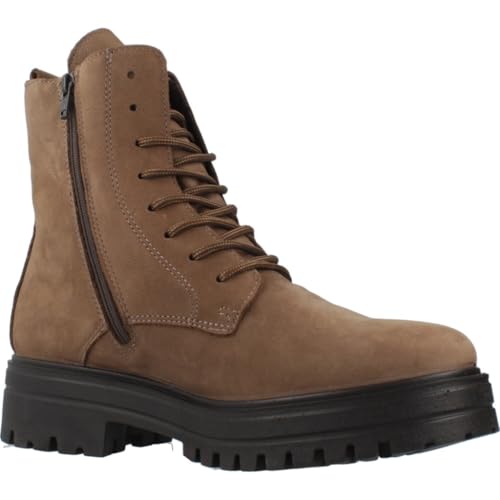 Imac 857518i bottines en cuir marron avec talon de 5 cm - 5