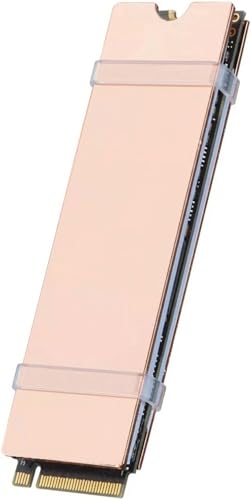 Disipador de calor M.2 para portátil Easycargo con almohadilla térmica de cobre para SSD 2280 3