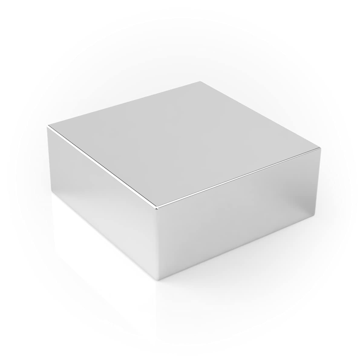Imán de cuboide, suministros industriales, 1 unidad, 80 x 80 x 20 mm, 130,9 kg de fuerza de sujeción, N52