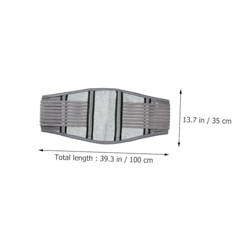 Faja lumbar cinturón soporte para cintura 100x35x0.3cm miniatura 2