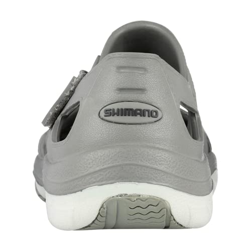 SHIMANO Evair Marine Fishing Shoes; Size 07; Gray2