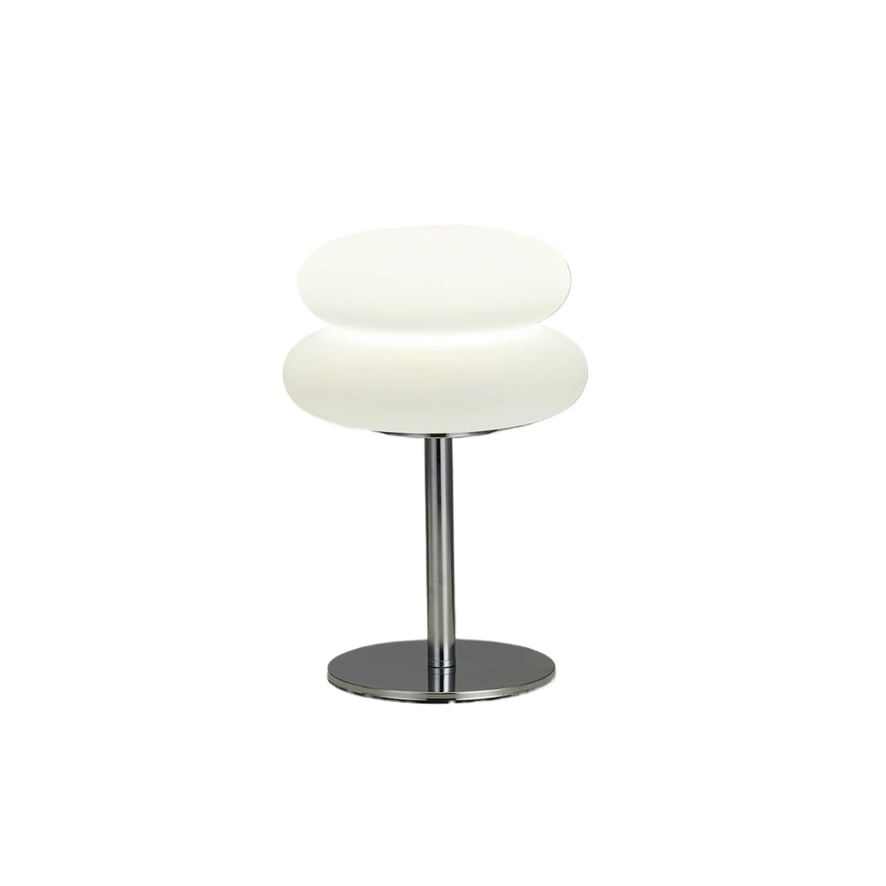 CKAFZMYJQBT Table Lamp Plastic Lampshade Bedroom Bedside Living Room Nordic Mushroom Lamp 9-Level Brightness Dimming Ambient Light