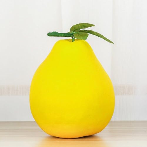 Simulated Yellow Pomelo Artificial Plastic Pomelo Model Fake Honey Pomelo for Fruit Shop Cabinet Furnishings Decoration