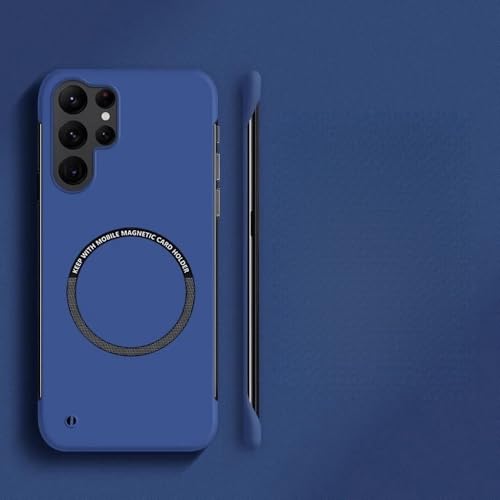 Coque rigide Galaxy S21 Plus bleu nuit mat ultra-fine