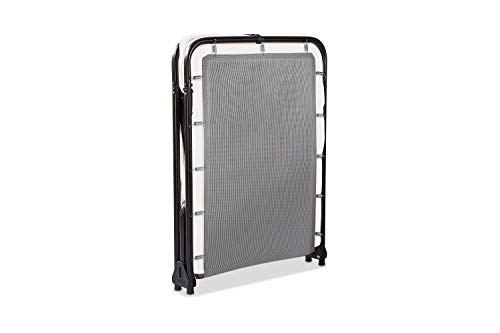 JAY-BE Value-Faltbett mit Schaumstoff-Matratze, Metall, Schwarz, W70 x L186 cm – Bild 4