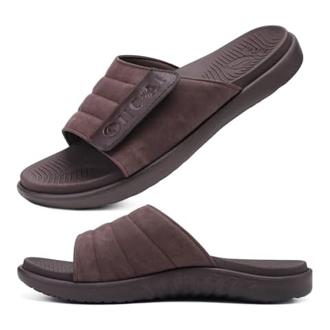 ONCAI Men's Adjustable Arch Support Sandals Cover