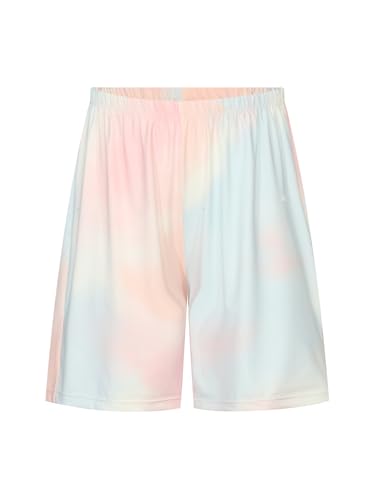 Kids Girls Lightweight Athletic Shorts with Elastic Waist Drawstring for Workout Sport Casual