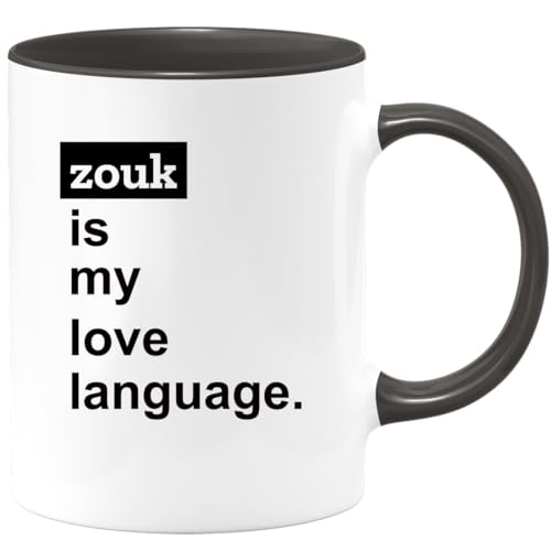 Imagen de quotedazur Mug Zouk Is My Love Language Para Amantes De La Música