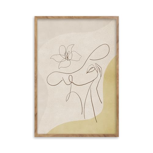 阪画屋 アートパネル アートボード ポスター 玄関 壁画 壁掛け 壁飾り 部屋飾り 飾り絵 絵 絵画 油絵 ソファの背景画 インテリア 現代 モダン フレーム 額付き 木枠付きの完成品 木目調 キャンバス 抽象画 プレゼント ギフト 30×40
