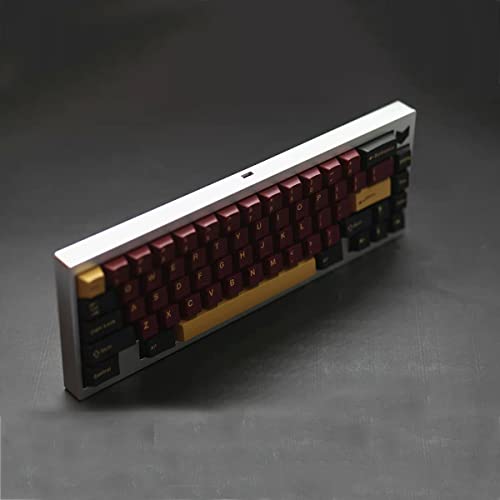 Keycaps Red Samurai perfil Cherry: juego de 173 teclas de doble disparo para layout ISO ANSI 6