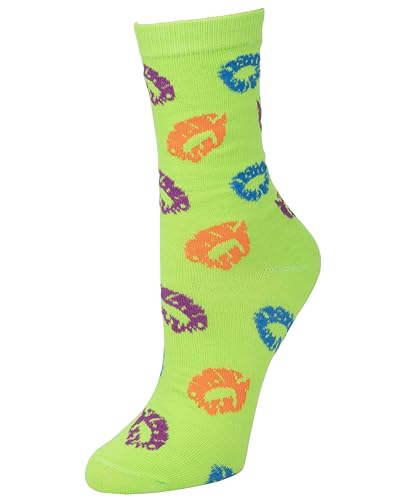 Image of Gelante 12-Pair Women's Crew Socks, Soft Thin Lightweight Breathable Athletic & Casual