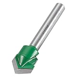 Trend C300X1/4TC Fräsen-Bit, Schwarz