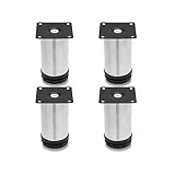SetSailW Juego de 4 Patas para Mesas Altas Pies de Muebles Ajustables Pata de Mesa Telescopica Patas Ajustables para Muebles SofÁ Mesa Estantes,200mm(7.87in)