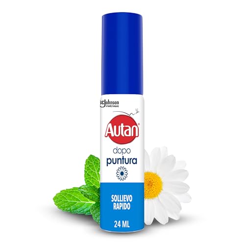 Autan Dopopuntura Antizanzare, Gel per un Sollievo Immediato, con Aloe Vera e Camomilla, Adatto Ai Bambini Dai 2 Anni In Su, Efficace Contro le Cimici da Letto, 1 Confezione da 25 ml